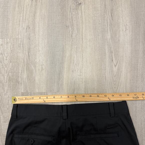 Nike Golf Dri-Fit Tour Performance Pants Men's 32x30 Black Flat Front 639779-010 - Picture 7 of 10